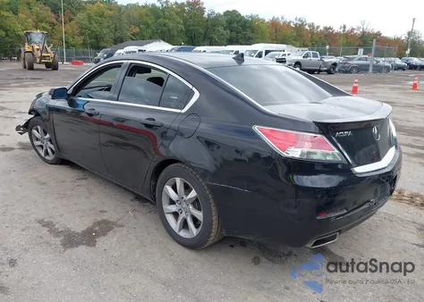 2012 Acura Tl 3.5 из США, поврежденный, VIN 19UUA8F57CA007933